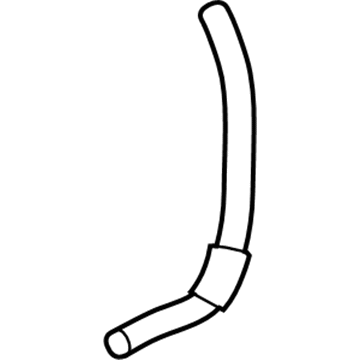 Lexus 16572-31361 Hose, Radiator, NO.2