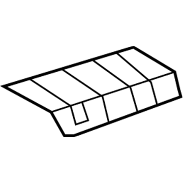 Lexus 58305-50020 Extension, Rear Floor Pan To Quarter Panel, RH