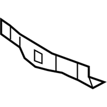 Lexus 57653-50901 Member, Rear Floor Cross, No.2