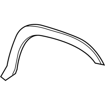 GM 23282146 Wheel Opening Molding