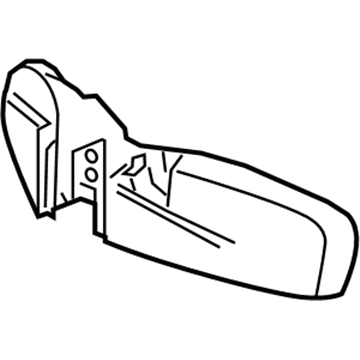 GM 13325364 Cover Asm-Front Seat Adjuster Finish *Neutral L