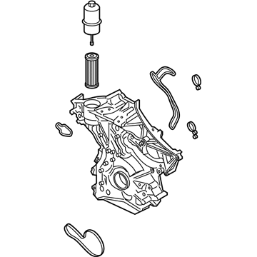 Ford FT4Z-6019-H Front Cover