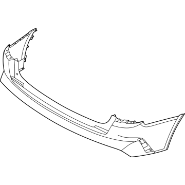 Kia 86611R5300 Cover-Rr Bumper