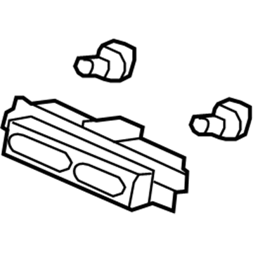Honda 35155-SNC-A11ZA Switch Assembly, Illumination Control (Gun Metallic)