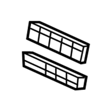 Honda 79611-SNC-A41ZC Knob Set *NH608L* (UH GUN METALLIC)