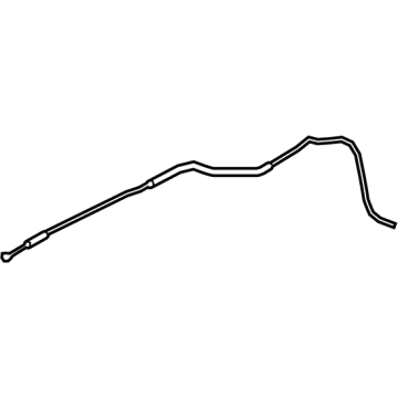 BMW 51-23-9-464-374 BOWDEN CABLE HOOD REAR