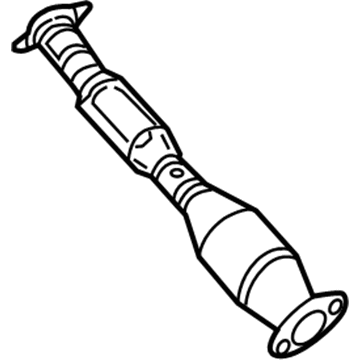 Nissan 20020-EZ31A Exhaust Tube Assembly, Front
