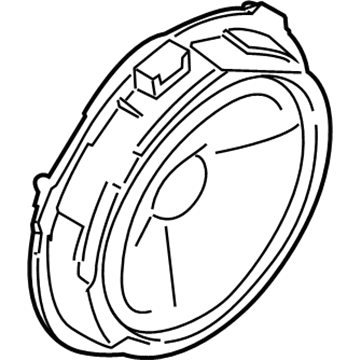 Ford CV6Z-18808-D Rear Door Speaker