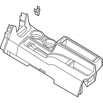Nissan 96910-3LM0A Box Assy-Console, Front Floor
