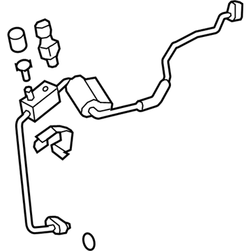 Toyota 88710-0C120 Tube Assembly