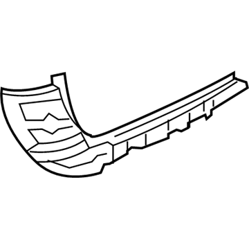 BMW 51-12-7-239-883 Mounting, Bumper, Middle Rear Left