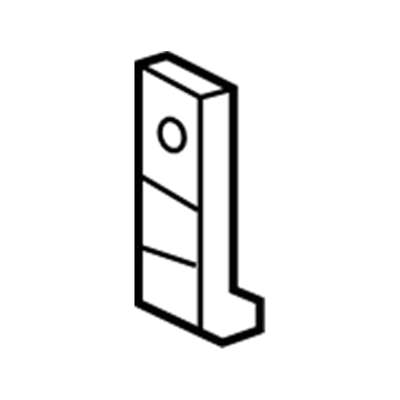 Hyundai 86636-F2100 Bracket-Rear Beam Lower Mounting
