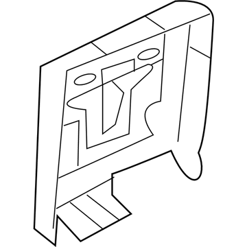 Ford AE9Z-14D189-B Blind Spot Radar Bracket