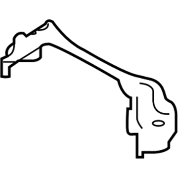 Nissan 24427-EB70A Battery Frame