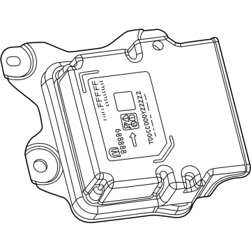 Mopar 68425814AF MODULE-OCCUPANT RESTRAINT
