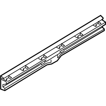 BMW 51-77-7-357-133 Supporting Strip, Side Sill, Middle Left