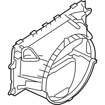 Ford 9L3Z-8146-BA Upper Shroud
