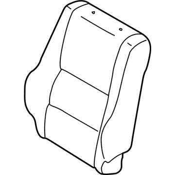 Lexus 71073-53010-C0 Cover Sub-Assembly Front Seat Back