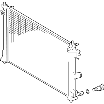 Toyota 16400-0T600 RADIATOR ASSY