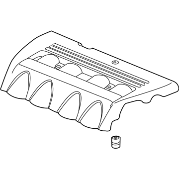 Acura 17121-RL5-A00 Cover Assembly, Engine