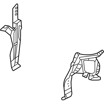 Kia 641024D010 Panel Assembly-Head Lamp Support