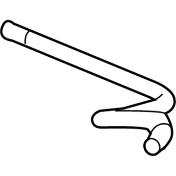 Honda 19122-5AA-A00 Hose C, Exp Tank I