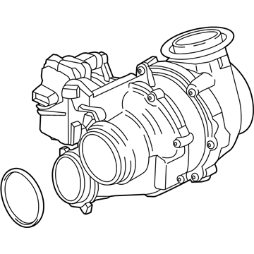 BMW 11-65-8-517-632 Exchange-Turbo Charger
