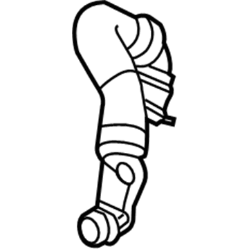BMW 17-11-7-541-143 Engine Coolant Crossover Pipe