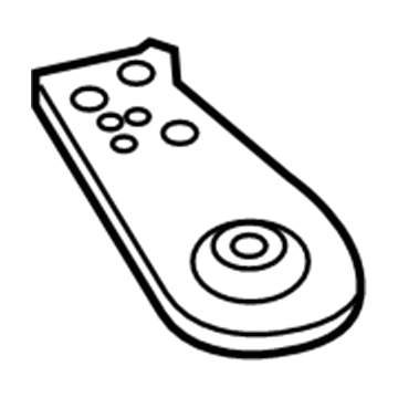 Nissan 55451-JA10A Stay Assy-Rear Suspension Member, RH