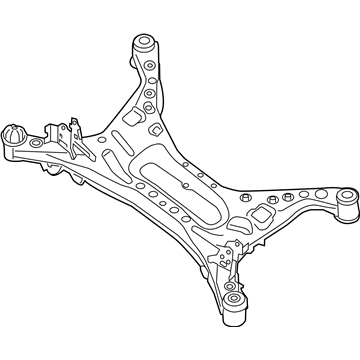 Nissan 55400-4RA2C Member Compl-Rear Suspension