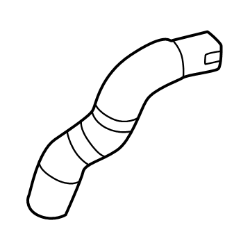 Toyota 16283-24020 Coolant Hose