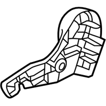 Nissan 87381-9KN0A Finisher-Cushion, Front Seat Inner LH