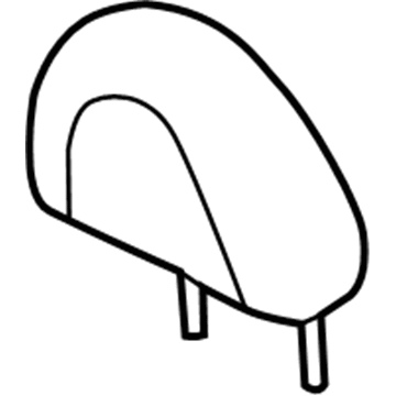 Nissan 86400-3VL0A Headrest Assy-Front Seat