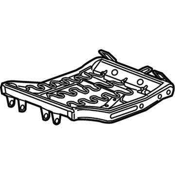 GM 23246687 Seat Frame