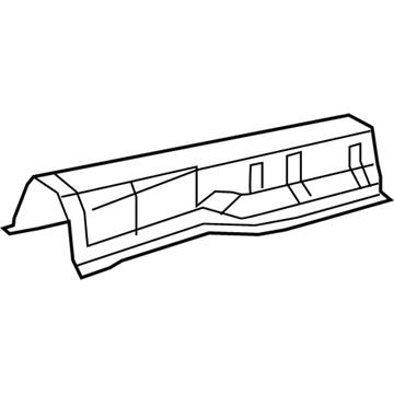 Lexus 58113-50911 Panel, Front Floor, Center