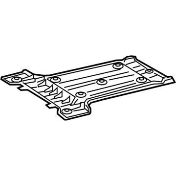 Lexus 58167-50020 Cover, Front Floor, Center
