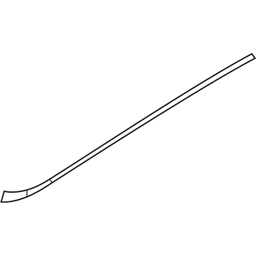 Nissan 76812-1LA1A MOULDING-Drip, RH