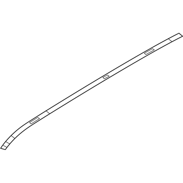 Nissan 73852-1LB0B Moulding-Roof Drip, RH