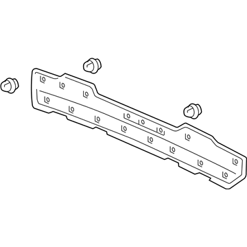 Lexus 75801-60041-A1 Moulding Sub-Assy, Back Door, Outside