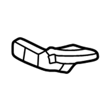 Lexus 53866-50031 Seal, Front Fender To Cowl Side, RH
