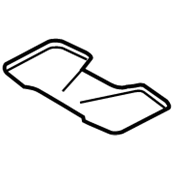 Hyundai 92872-3S001 Lens-Rear Personal Lamp, RH