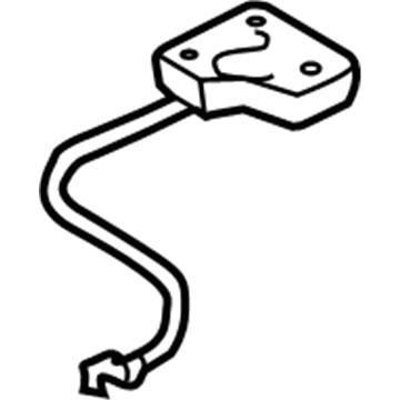 BMW 52-20-7-274-541 CATCH REAR LEFT