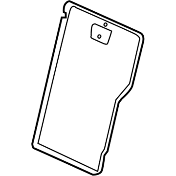 BMW 52-20-7-267-870 Trim Backrest, Left