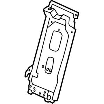 BMW 52-20-7-284-742 Frame Backrest Central