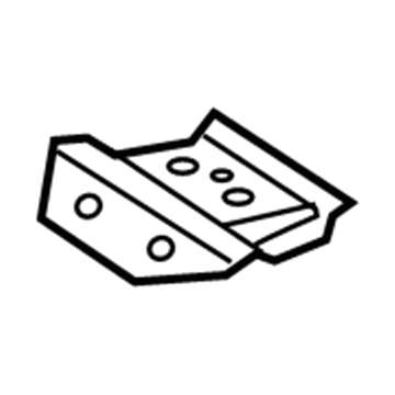 BMW 41-00-7-412-969 MOUNT, STRUT TOWER BRACE, LE