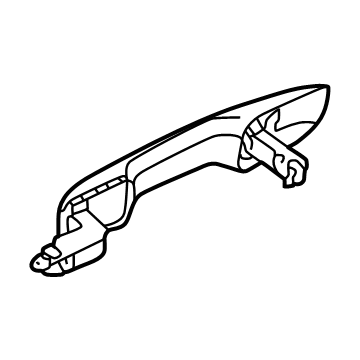 Honda 72141-T20-A11ZC HANDLE, R- *NH830M*