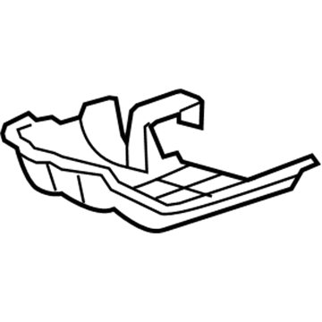 Acura 17576-STX-A51 Guard, Fuel Tank