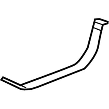Honda 17521-STX-A00 Band, Passenger Side Fuel Tank Mounting