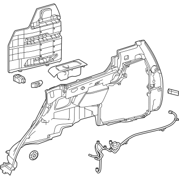 Toyota 62510-0C200-C0 PANEL ASSY, QUARTER