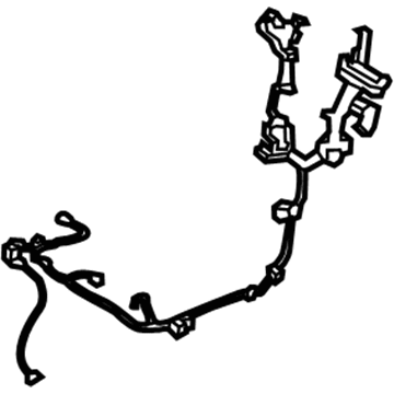 Hyundai 89670-3N701 Wiring Harness-Rear Seat, RH